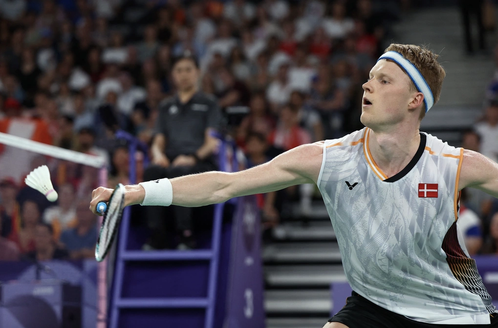 ngôi sao cầu lông Antonsen
